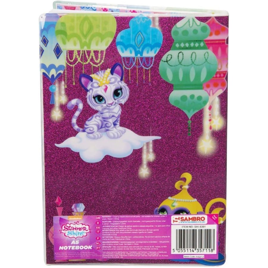 Shimmer And Shine Spiral, Bound Notebooks